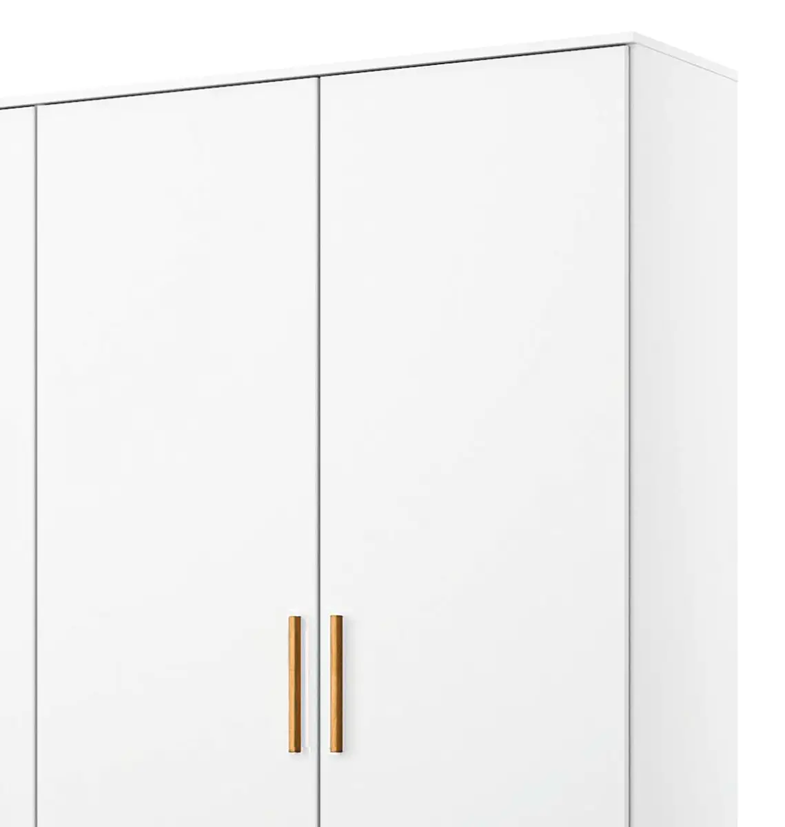 Drehtürenschrank II 181cm Weiß | Weiß