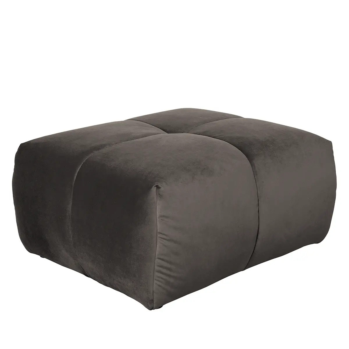 Polsterhocker Malter | Grau