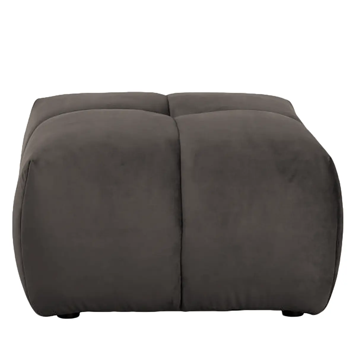 Polsterhocker Malter | Grau