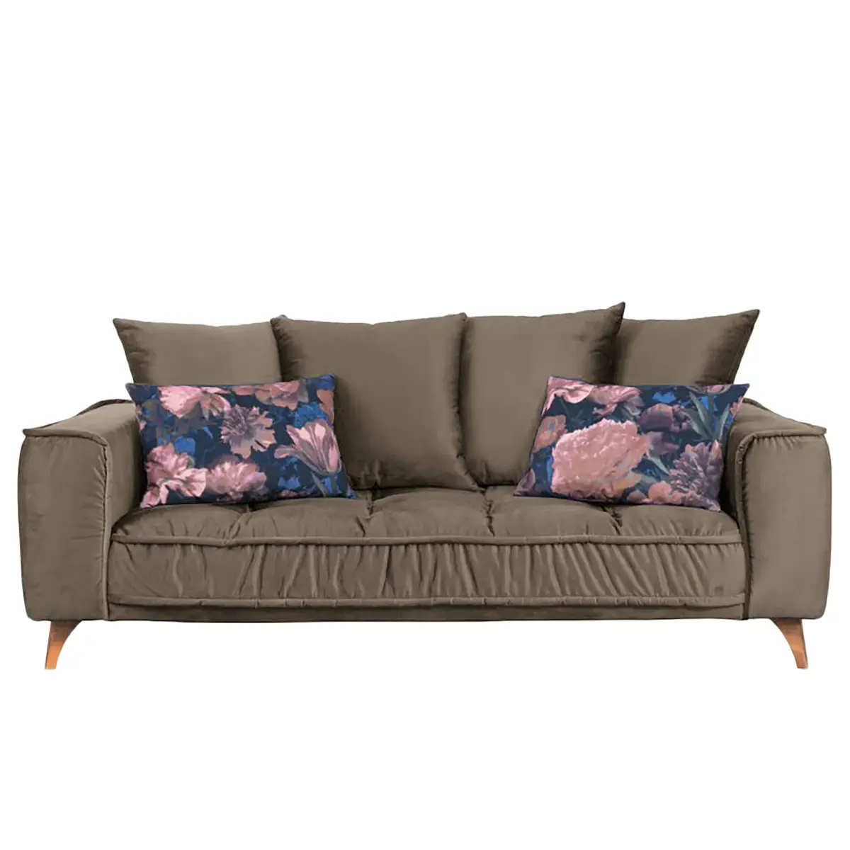 Sofa 2-Sitzer | Braun