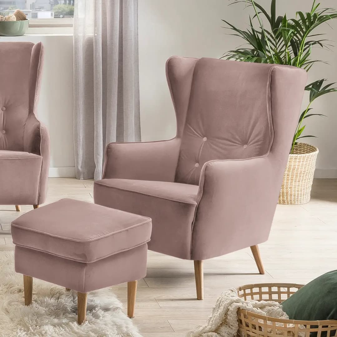 Sessel Bonham | Pink