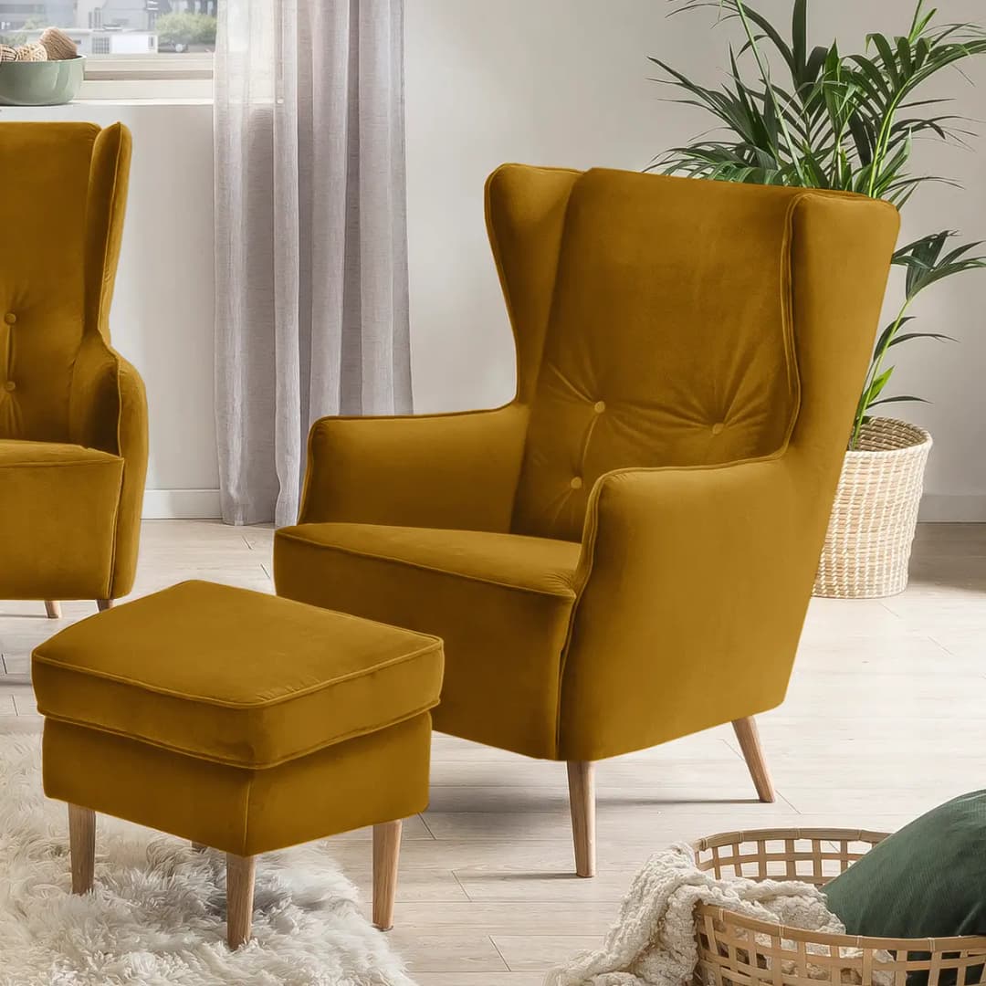 Sessel Bonham | Grün