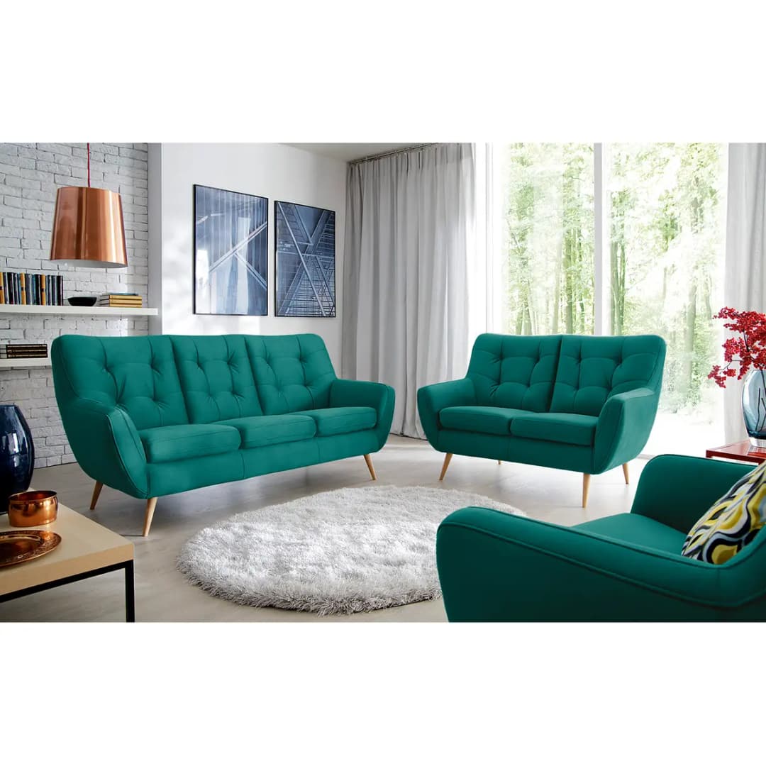 Sofa Sawston I 3-Sitzer | Blau