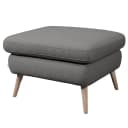 Polsterhocker Sawston II | Grau