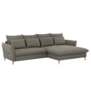 Ecksofa Sketty | Grau