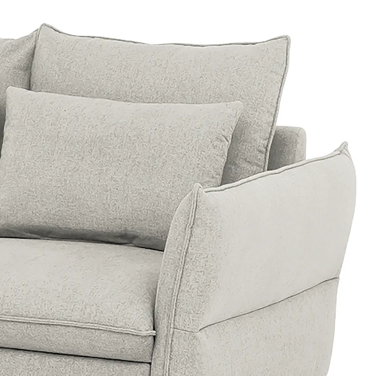 Ecksofa Sketty | Grau
