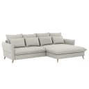 Ecksofa Sketty | Grau