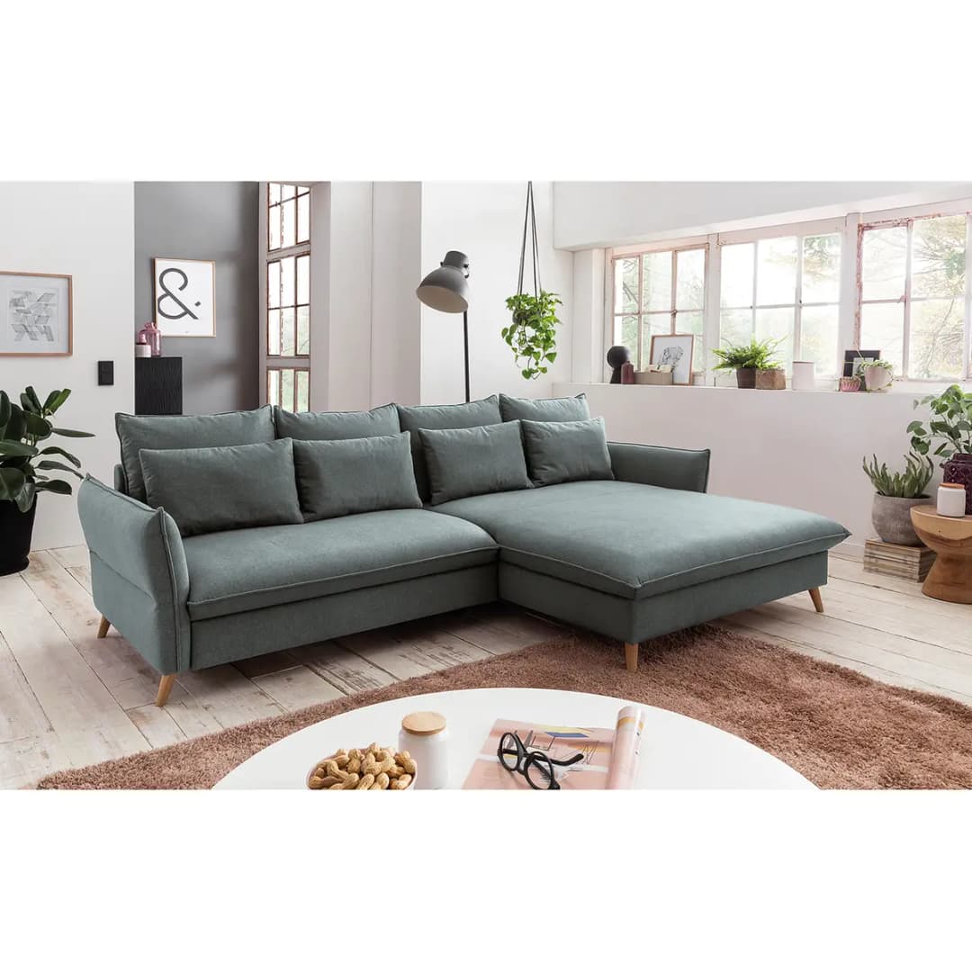 Ecksofa Sketty | Grau