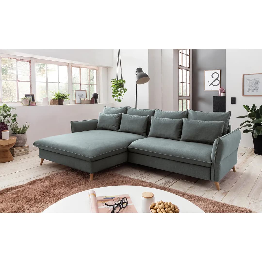 Ecksofa Sketty | Grau