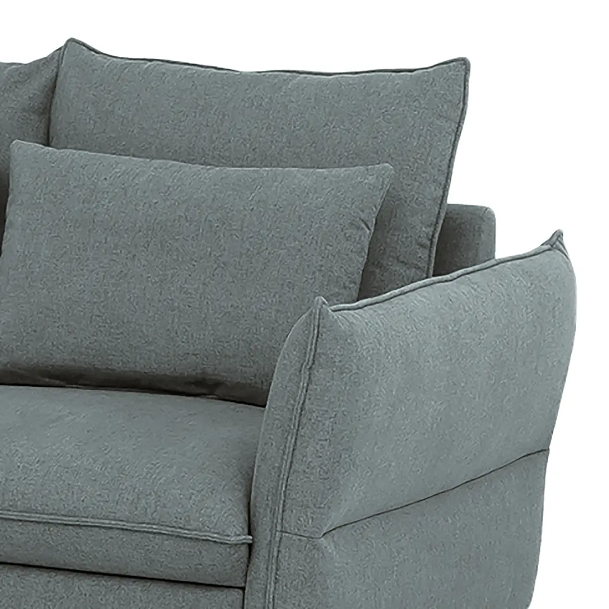 Ecksofa Sketty | Grau