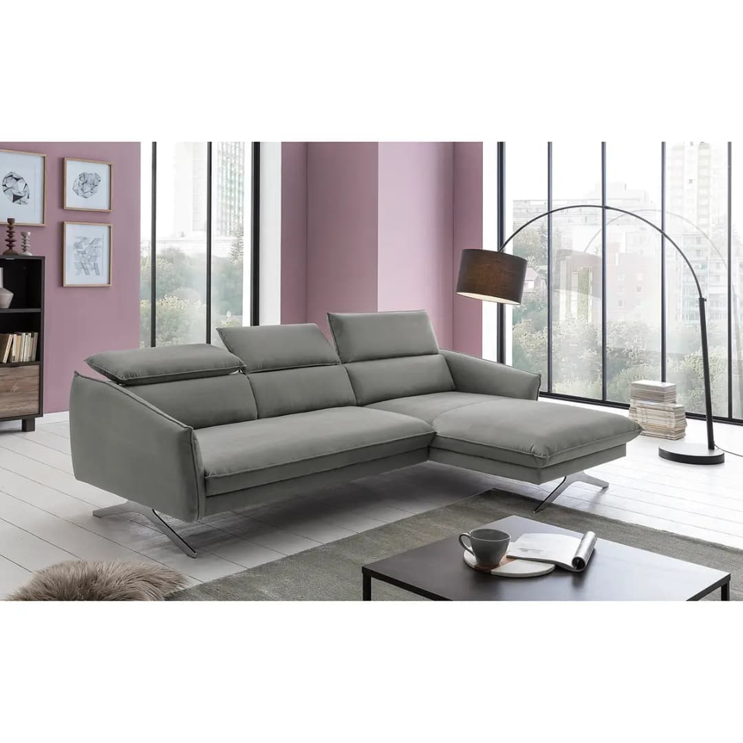 Ecksofa Silt | Grau