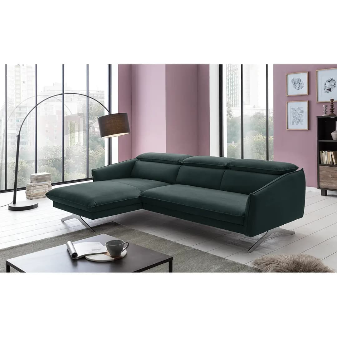 Ecksofa Silt | Grau