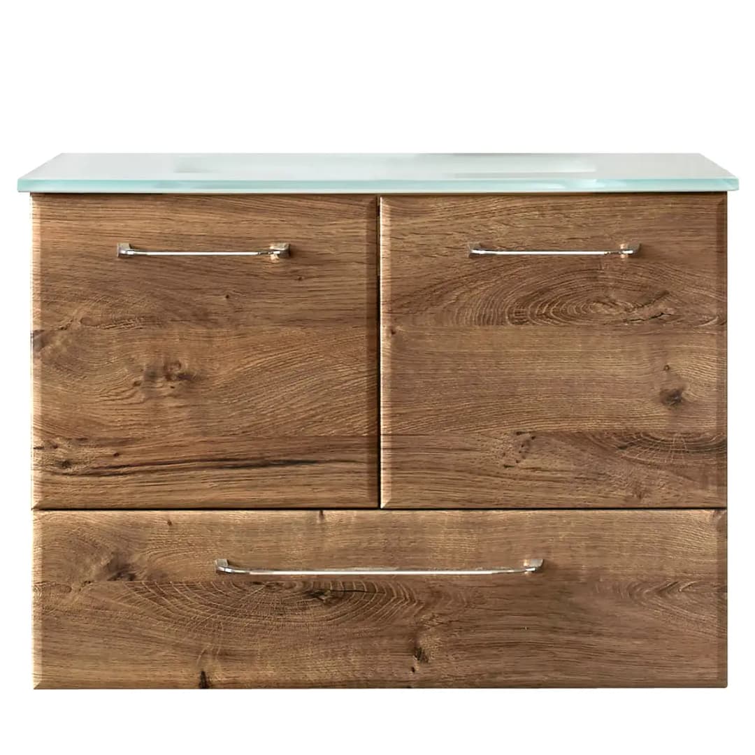 Waschtisch II 75cm Braun/Eiche Dunkel Dekor | Braun