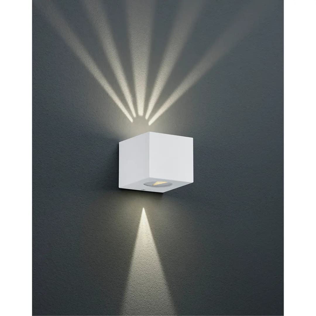 LED-Wandleuchte Cordoba | Weiß