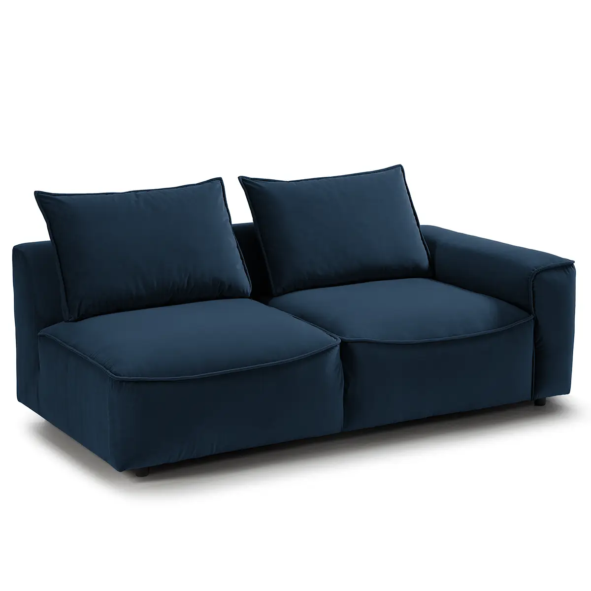 2,5-Sitzer Modulsofa Shyla | Blau