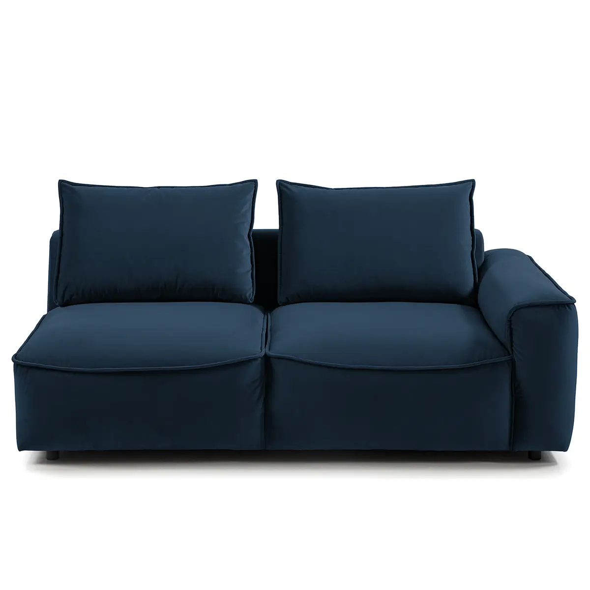 2,5-Sitzer Modulsofa Shyla | Blau