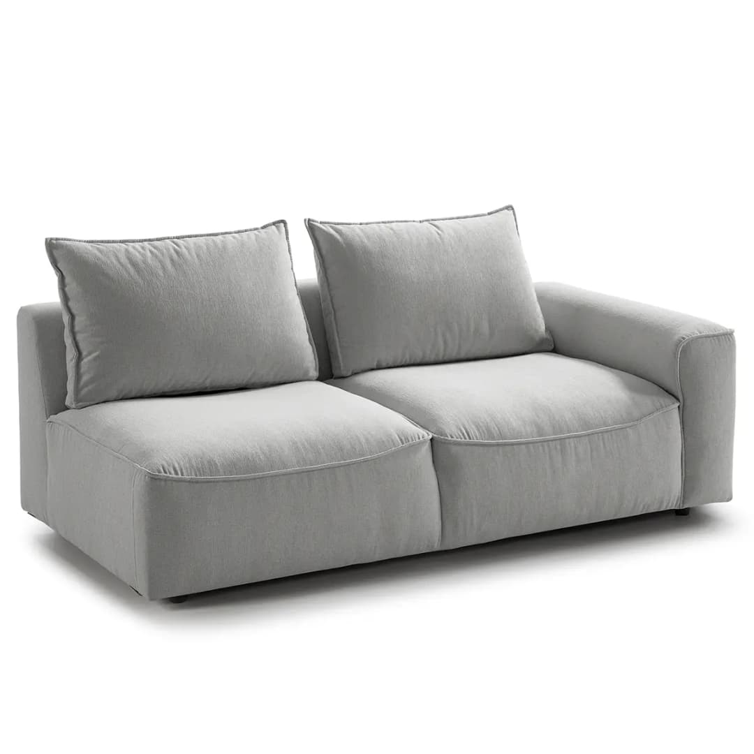 2,5-Sitzer Modulsofa Saia | Grau