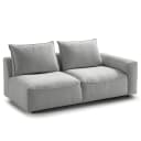 2,5-Sitzer Modulsofa Saia | Grau