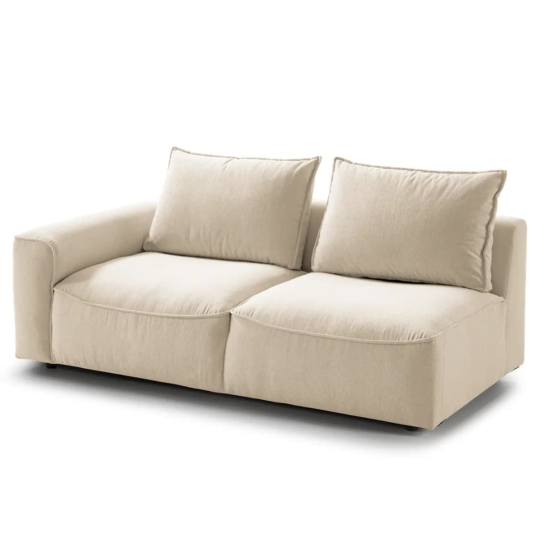2,5-Sitzer Modulsofa Saia | Beige