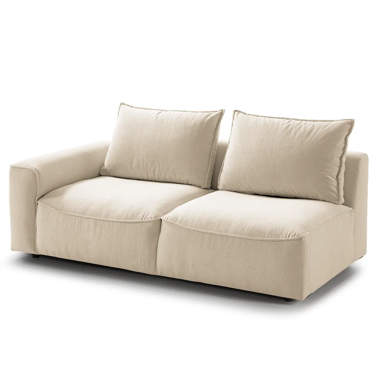 2,5-Sitzer Modulsofa Saia | Beige