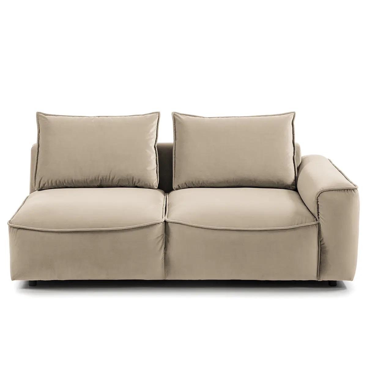 2,5-Sitzer Modulsofa Shyla | Beige