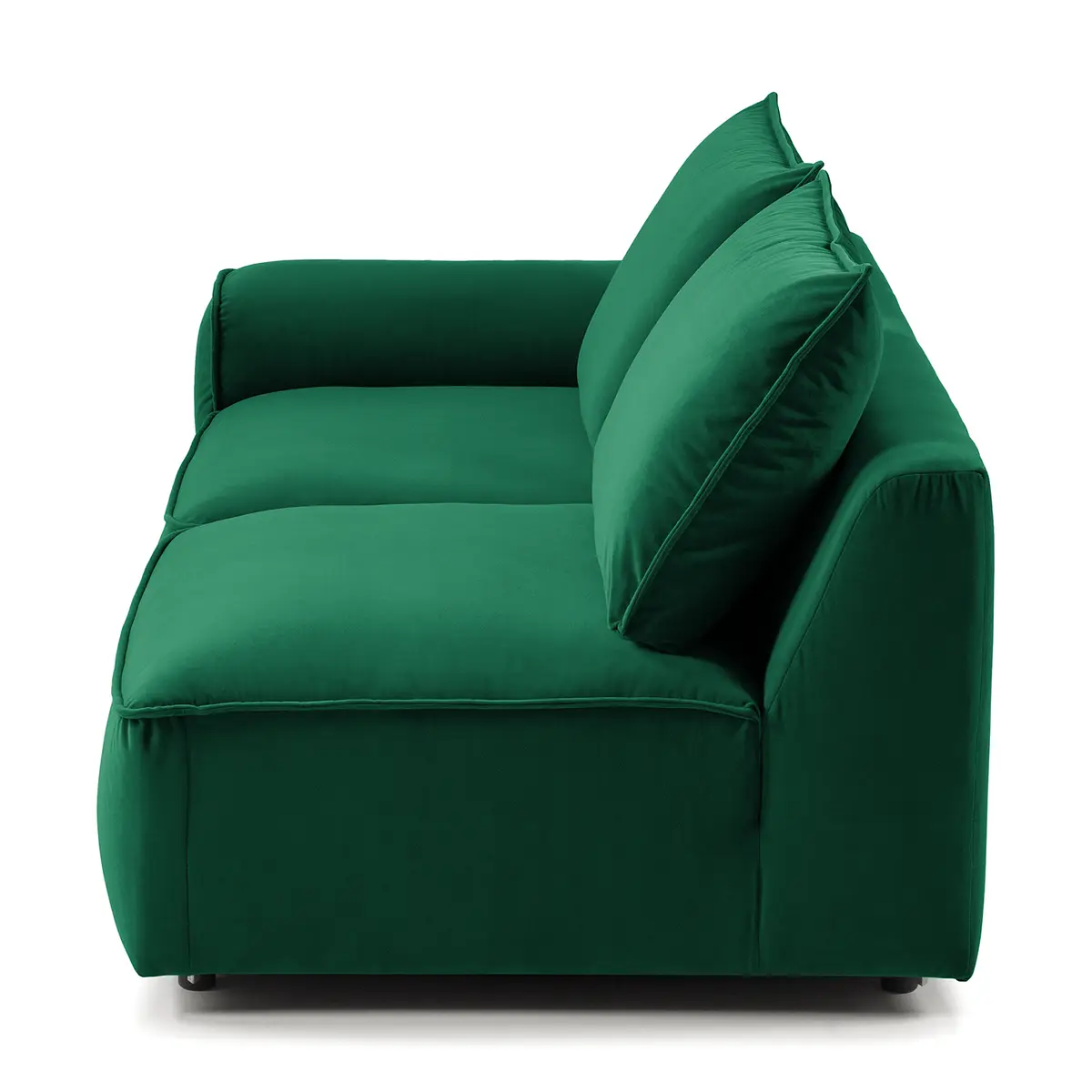2,5-Sitzer Modulsofa Shyla | Grün
