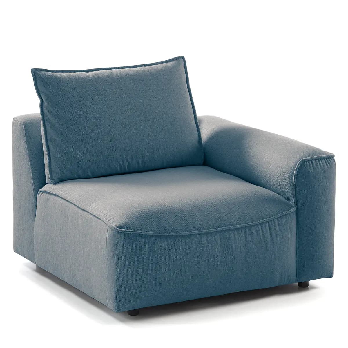 Modulsessel Blau/Blau Webstoff Saia | Blau