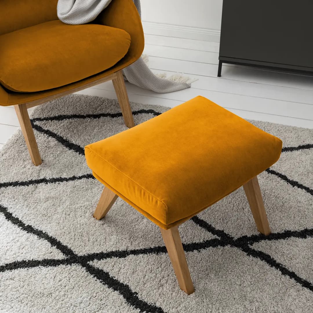 Polsterhocker Shyla | Orange