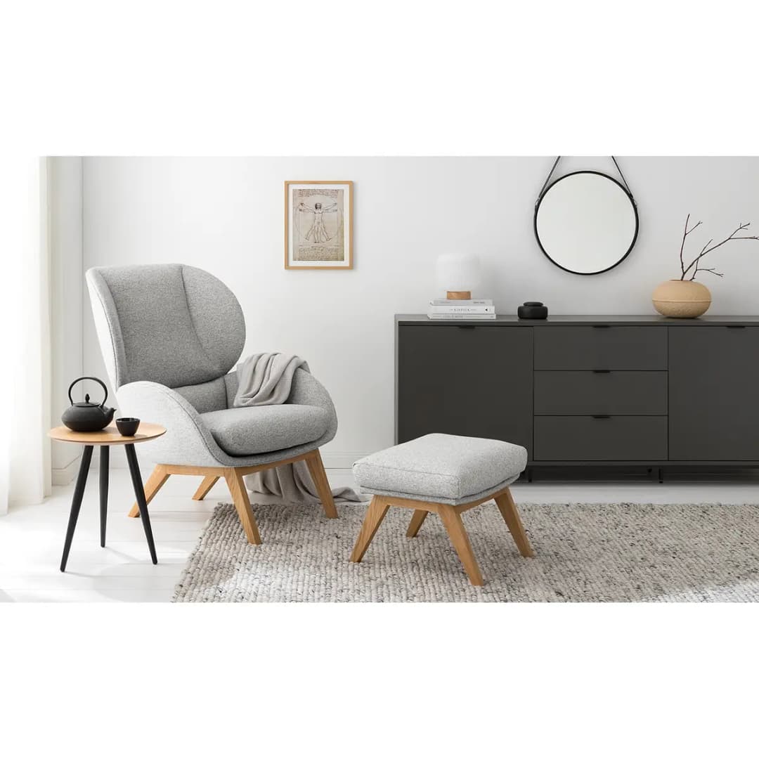 Sessel Inze | Grau