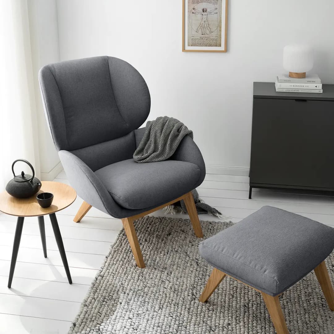 Sessel Saia | Grau