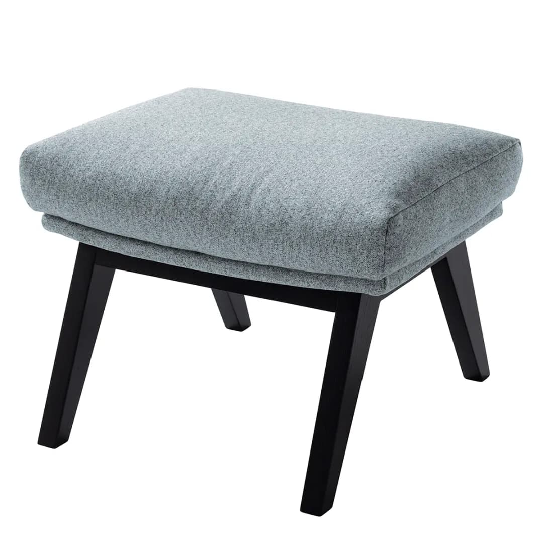 Polsterhocker | Blau