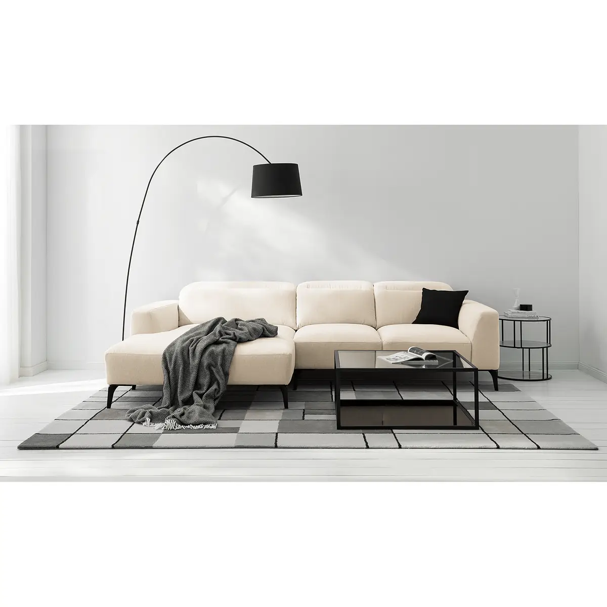 Ecksofa Berrie | Beige