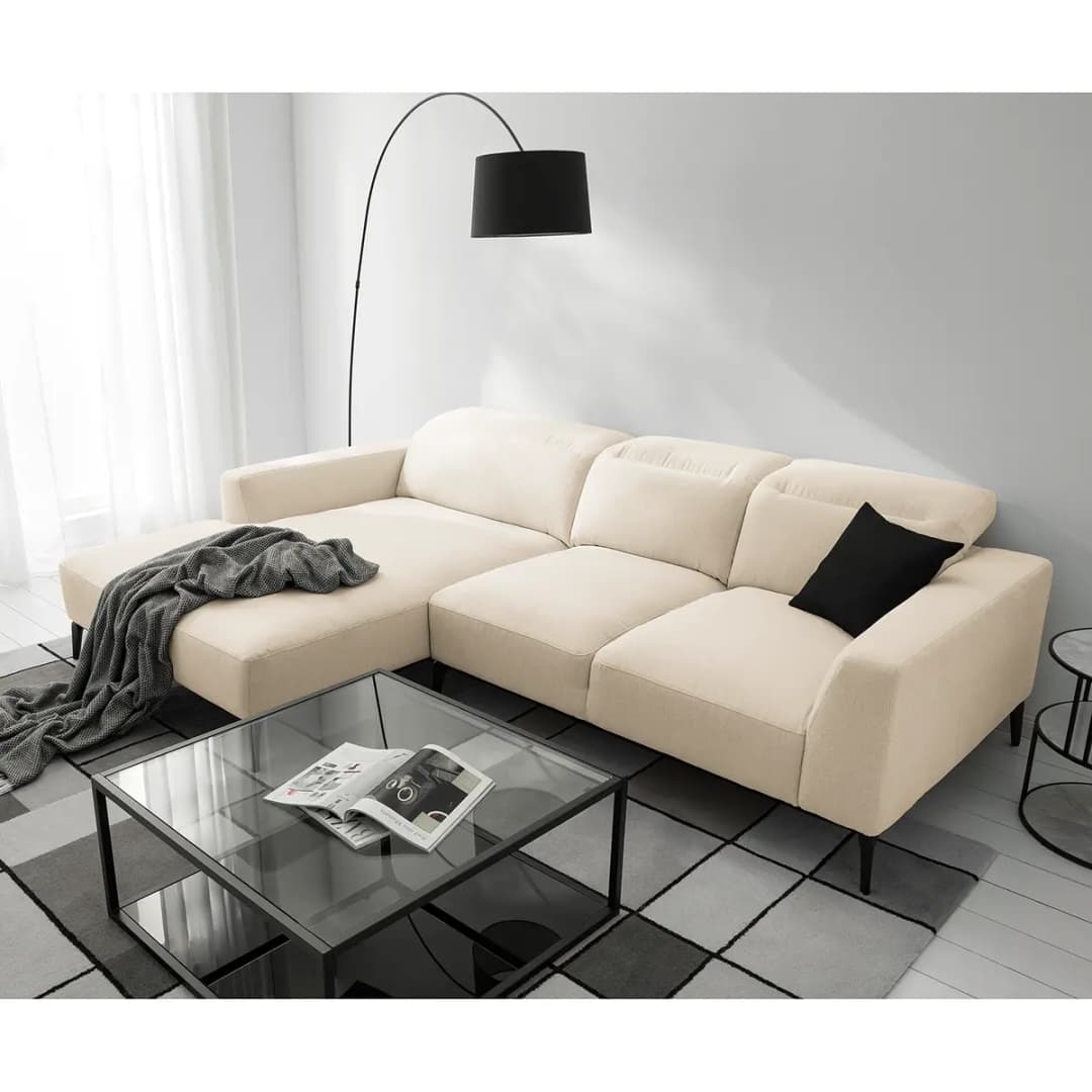 Ecksofa Berrie | Beige