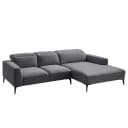 Ecksofa Saia | Grau