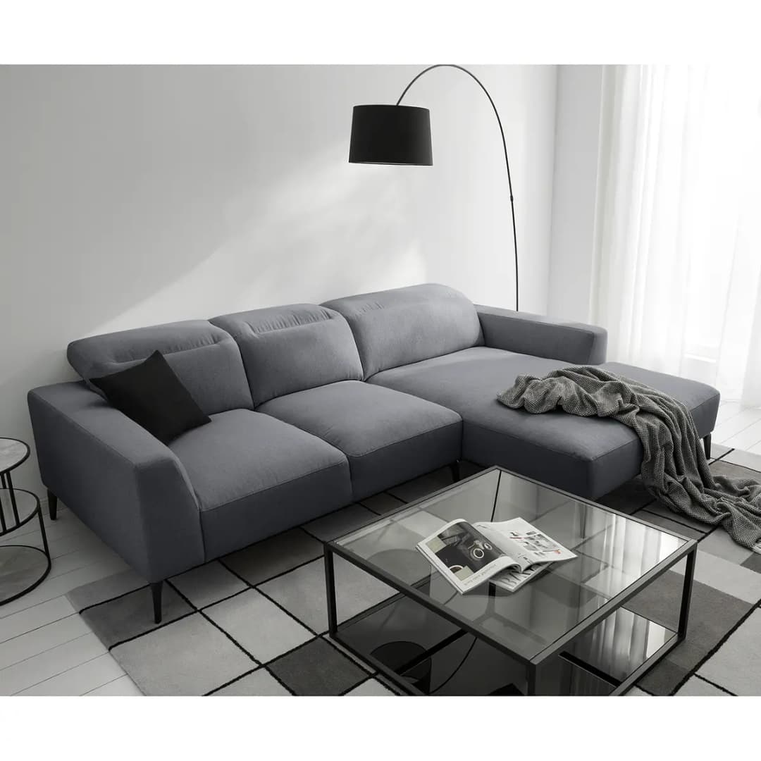 Ecksofa Saia | Grau