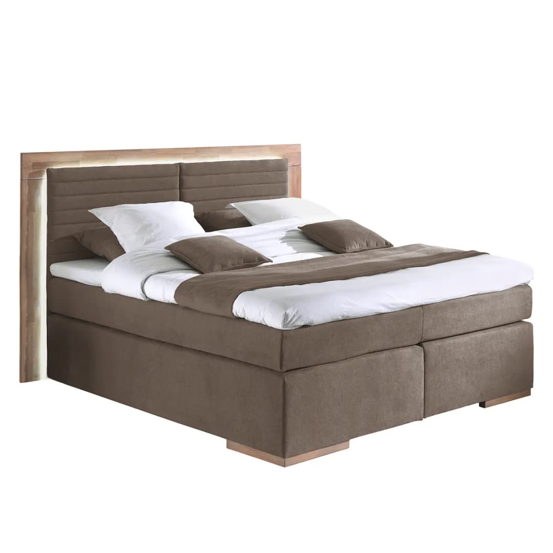 Boxspringbett Marcel I | Braun