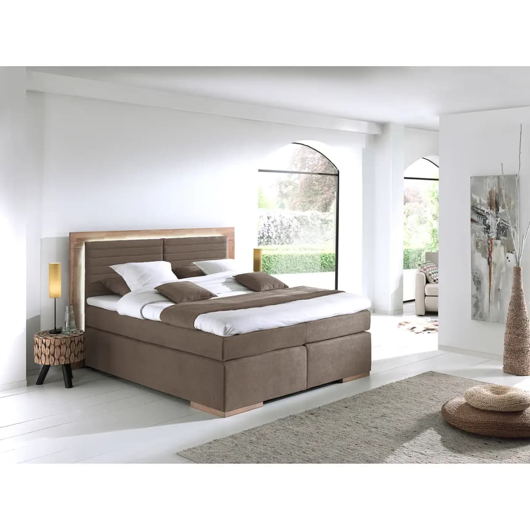 Boxspringbett Marcel I | Braun