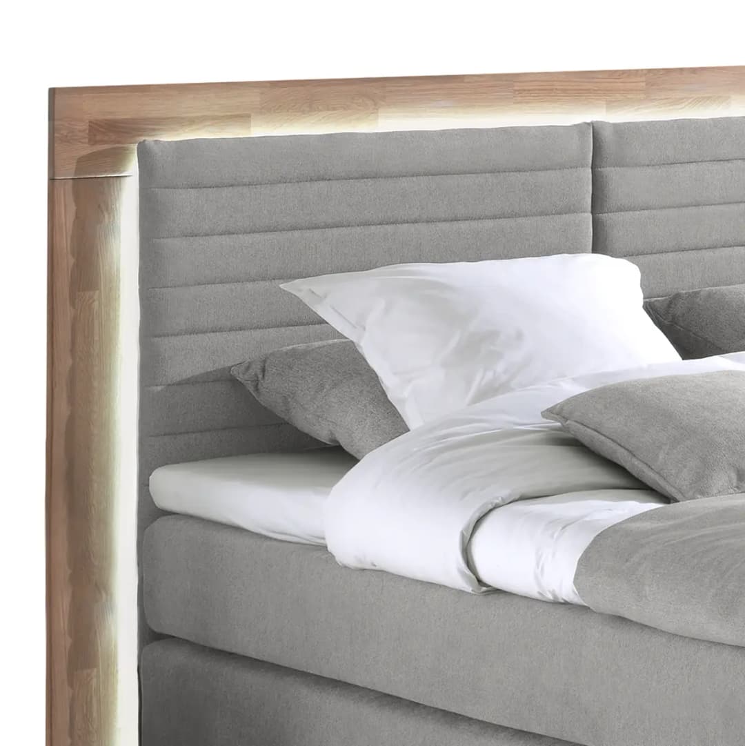 Boxspringbett Marcel I | Grau