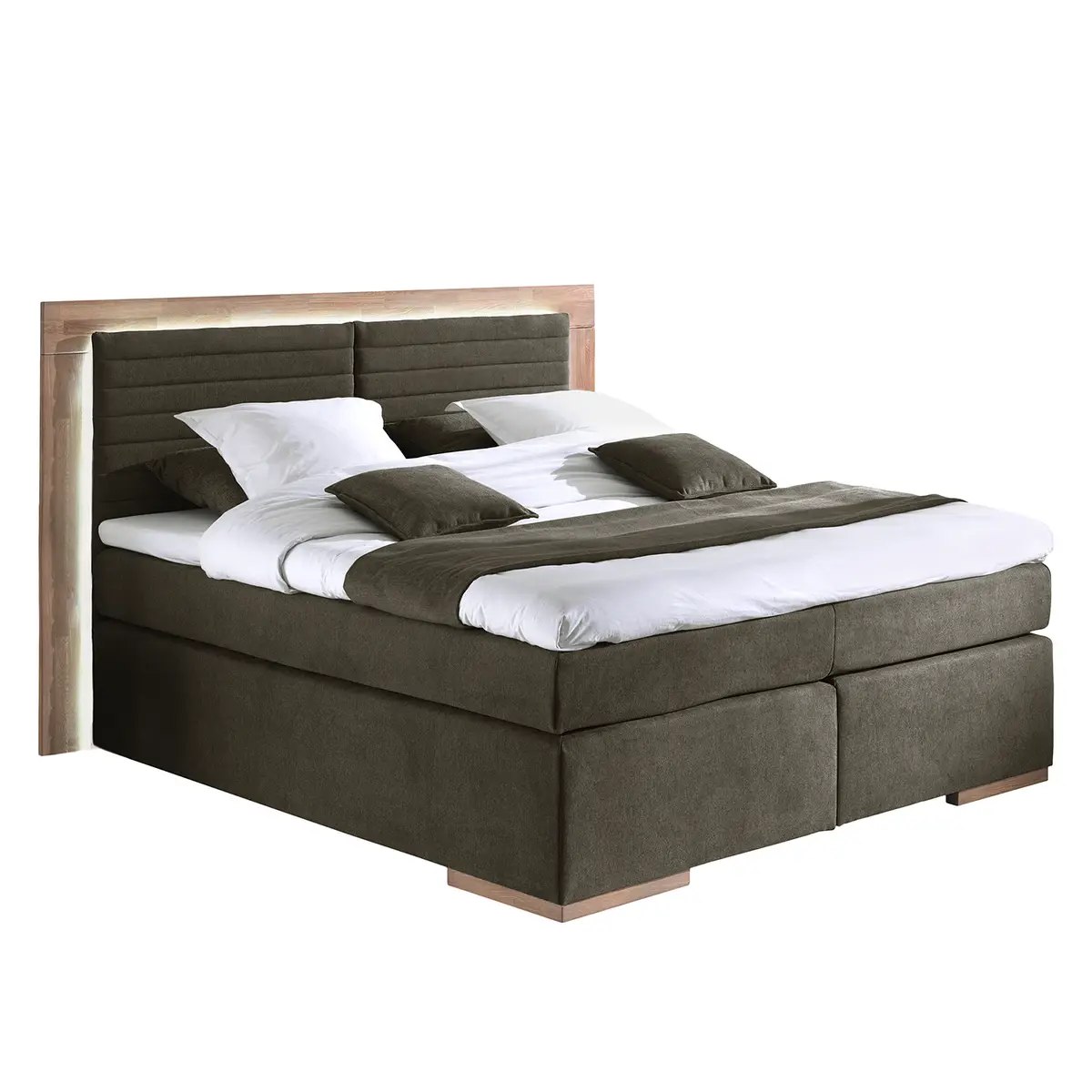 Boxspringbett Marcel II | Grau