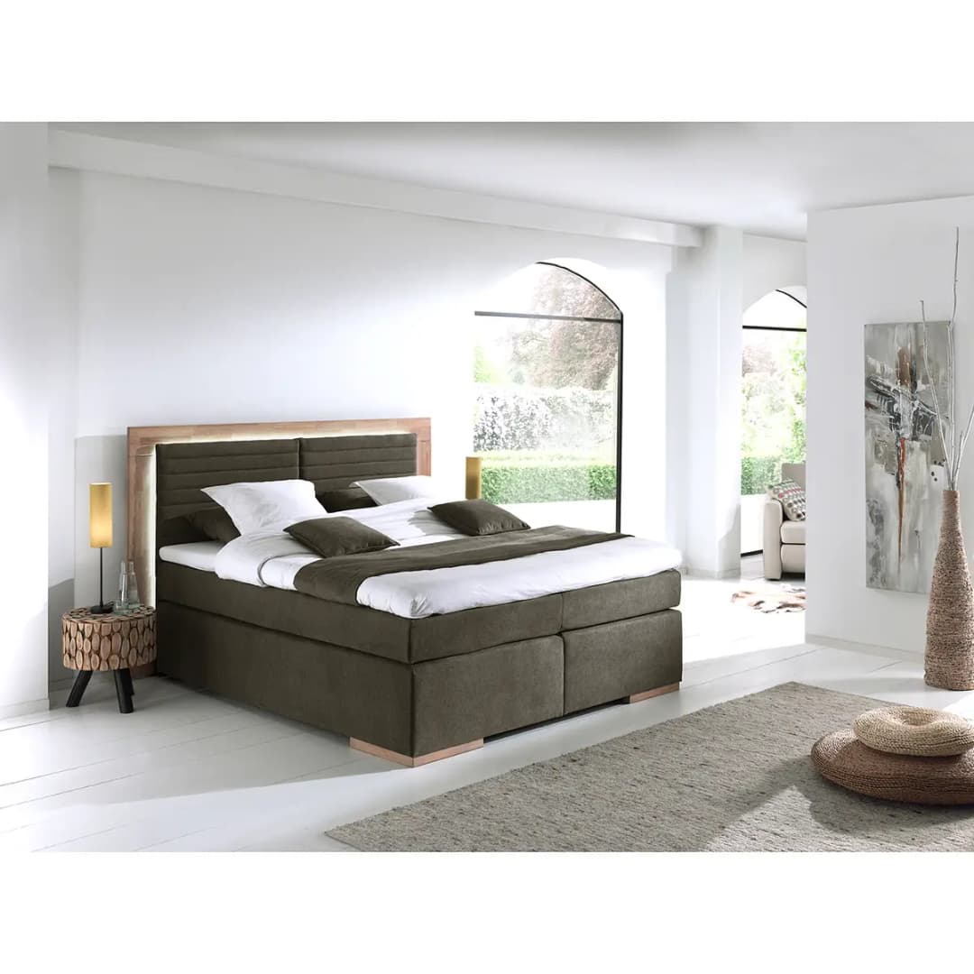 Boxspringbett Marcel II | Grau