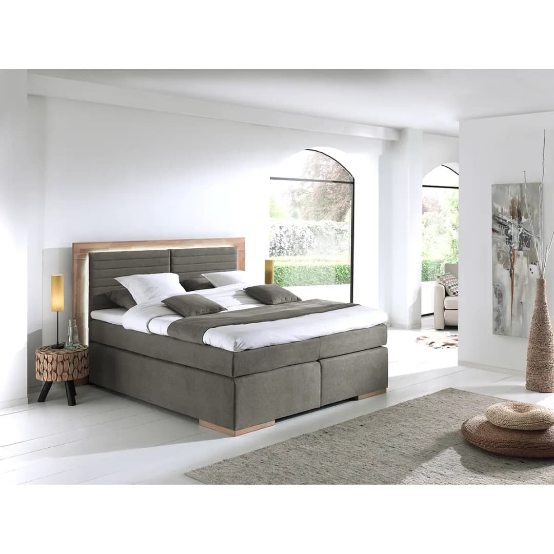 Boxspringbett Marcel II | Braun