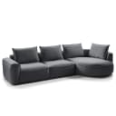 Ecksofa Saia | Grau