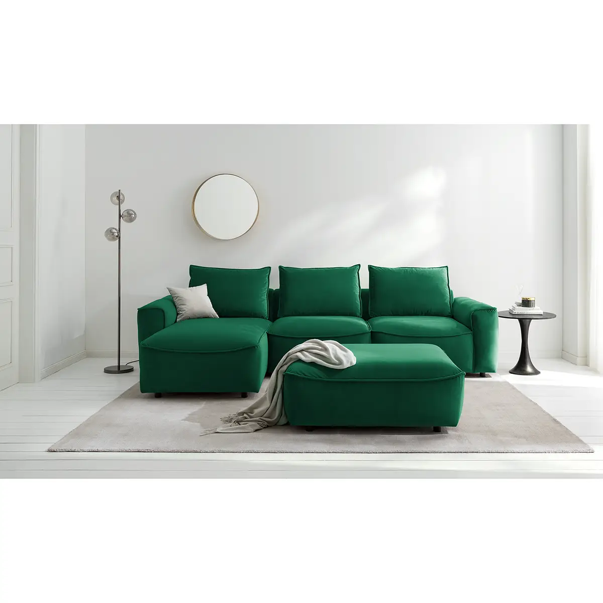 Ecksofa Shyla | Grün