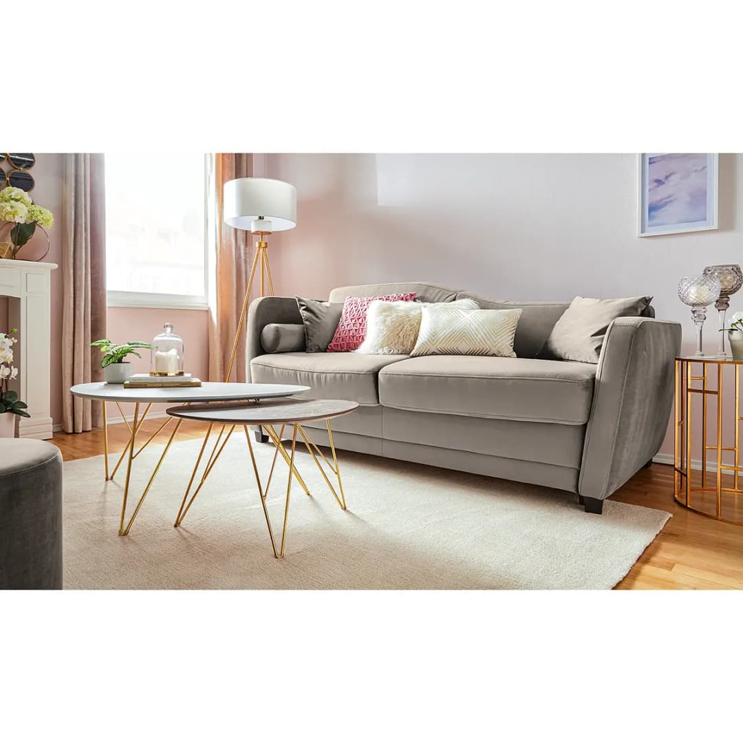 Schlafsofa Teresina | Grau