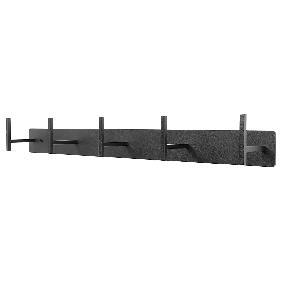 Garderobenleiste Colburn 64cm Schwarz/Schwarz | Schwarz