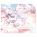 Vlies Fototapete Clouds | Rosa