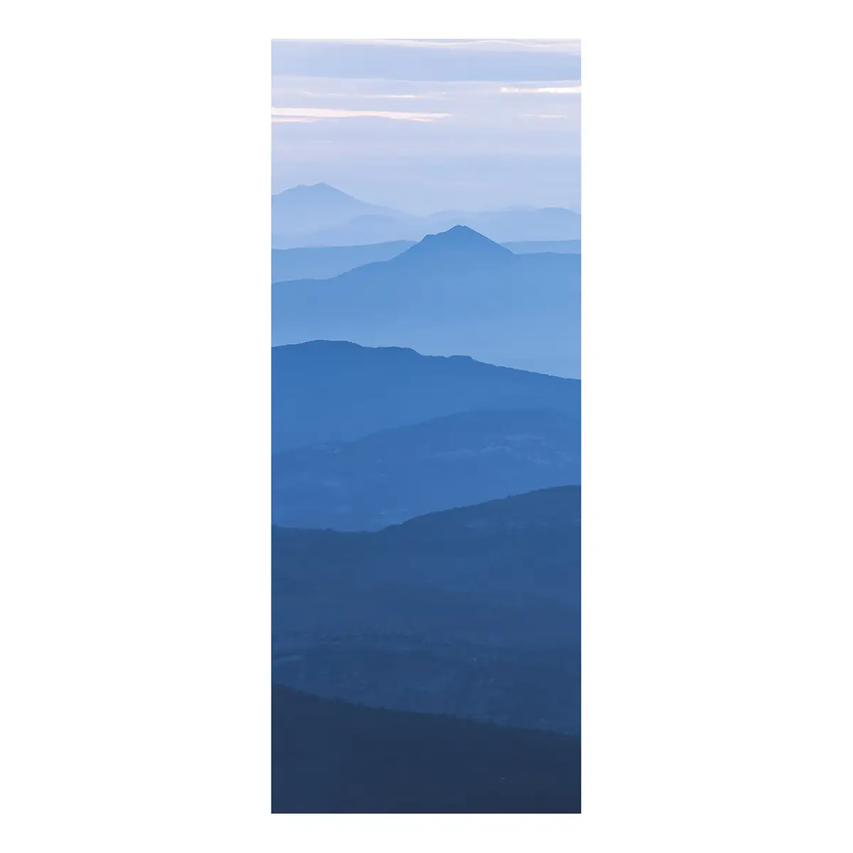 Vlies Fototapete Blue Mountain | Mehrfarbig