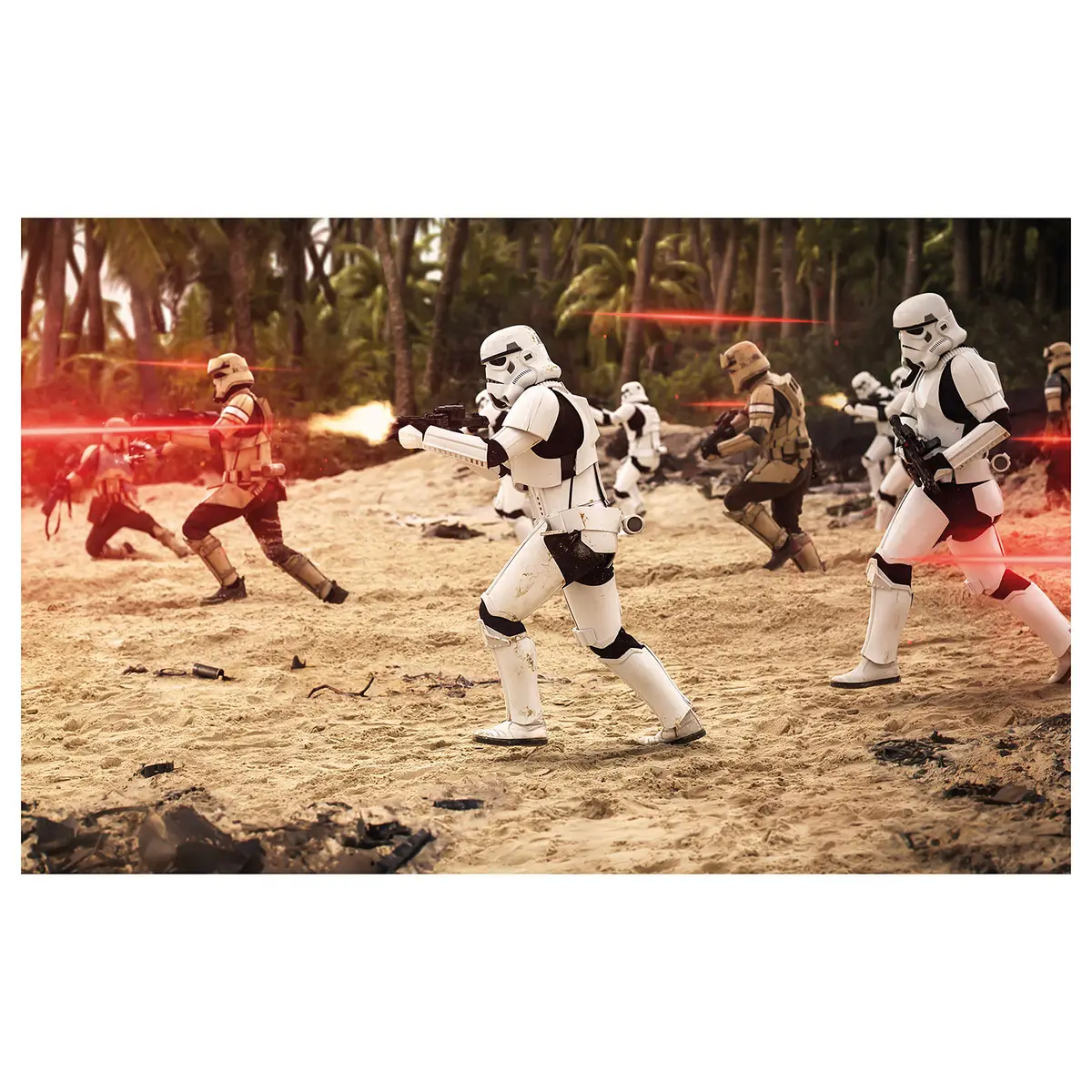 Fototapete Star Wars Imperial Strike 400cm | Mehrfarbig