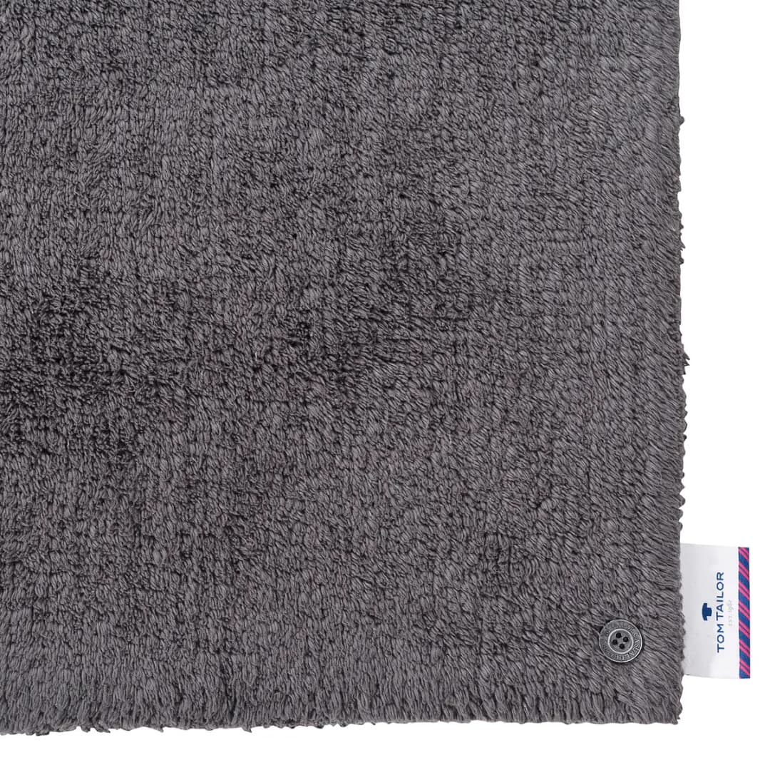 Badematte Cotton Double | Grau