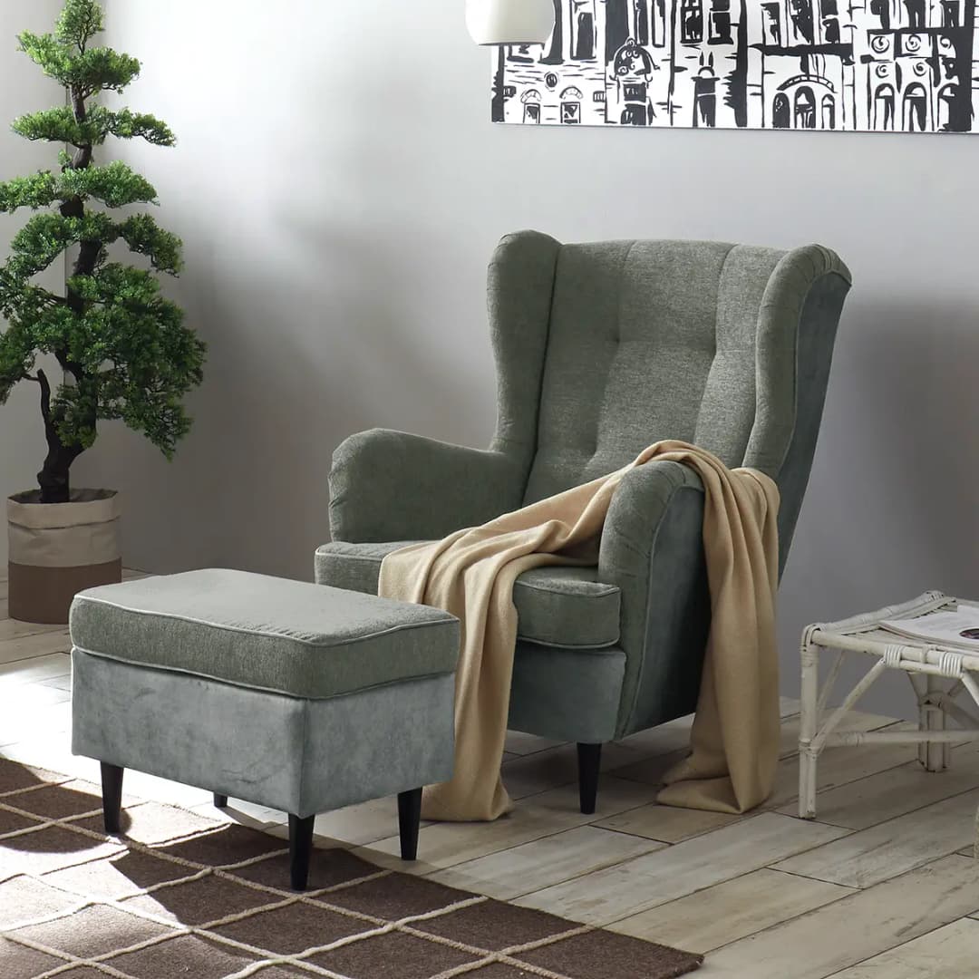 Sessel Salvo | Grau